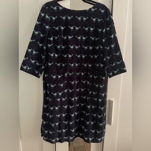 Boden bird patterned bird dress Sz. 10